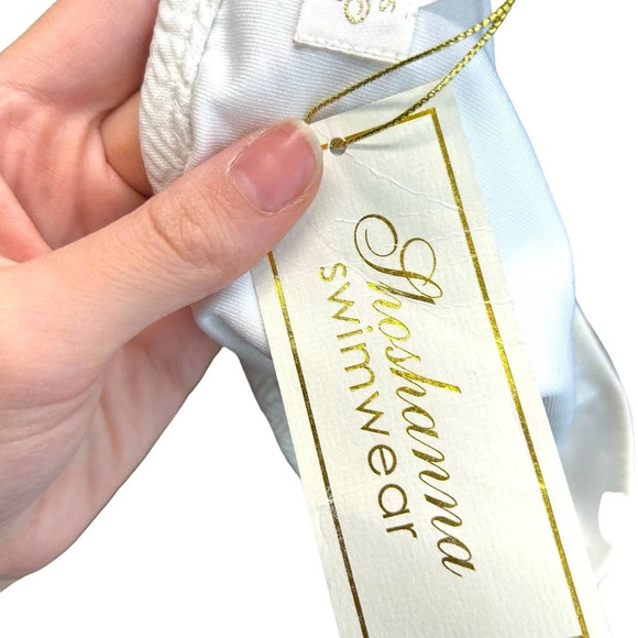 Shoshanna Swimwear‎ Ivory Ring Bikini Bottom Size Small - Picture 6 of 6